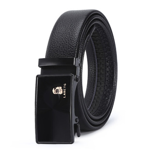 Belt Men's young and middle-aged aviation beef tendon belt automatic buckle all-match pants belt stall supply wholesale support delivery