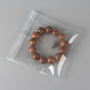 PVC Self-sealing Bag Jewelry Bag Transparent Jewelry Bag Earrings Jewelry Storage Bag Packaging Bag Wen Play Sealed Bag
