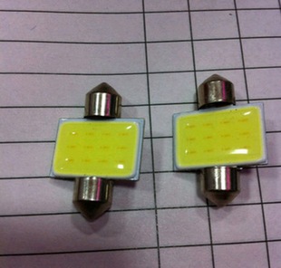 High-power suspension rod COB 31MM 1.5W 12V ceiling light indicator white bulb