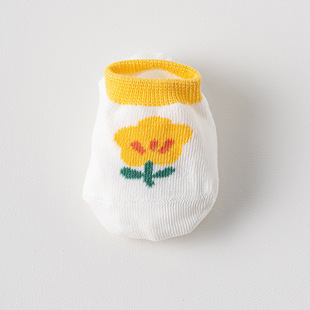Newborn baby boys and girls baby 0-1-3 years old cotton boneless spring and autumn summer non-slip toddler floor boat socks