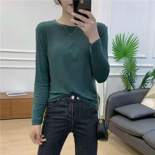 Autumn and Winter Hyaluronic Acid Skin-nourishing Clothing New Modal Men's Cotton Women's High Neck Base Top Mask Clothing Slim-fit Long Sleeve