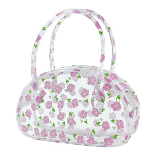 Transparent women's handbag travel storage bag waterproof large capacity portable bag storage bag wholesale