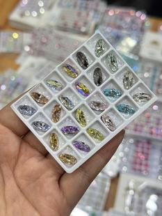 Bao Shi Osa маникюр K9 Diamond Смешанный набор цветов Boutique Bixed Diamond Комбинированные ногти DIY украшения