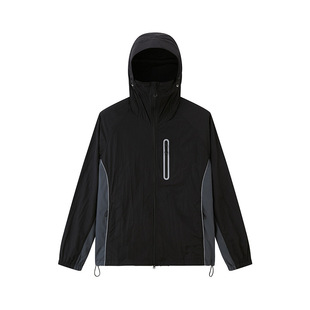 Mountain Outdoor UPF50 Sun Protection Clothing Men's Summer Thin Ice Silk Breathable Hooded Lightweight Cool Leisure Sun Protection Clothing