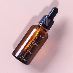 Оптовая продажа спот чайного цвета рафинированного масла бутылка шкала 15ml малая емкость капельницы бутылка для разлива косметического капельного масла бутылка