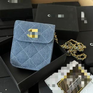 Cross-border beauty points vip gift Denim sling medieval women's mobile phone bag fashion women's bag shoulder bag