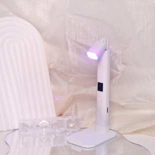 Nail nail lamp second generation handheld word lamp upgrade red light not black hand storage portable nail glue quick-drying baking lamp