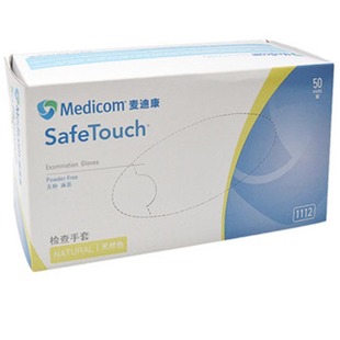 MedCom 1112 отдельные латексные перчатки одноразовые стерилизационные перчатки экспериментальные защитные инспекционные перчатки для научных исследований