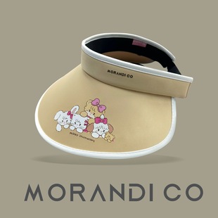 Morandi co ледяной шелк солнцезащитный крем крышка mikko подлинный мультфильм большой карниз анти-ультрафиолетовый складной