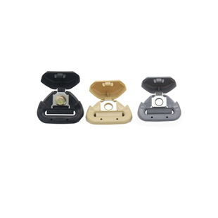 German car seat belt accessories adjustment key ring limit buckle manufacturer in stock