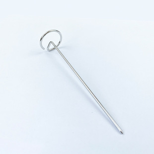 ✅ 304 Stainless Steel Vertical Barbecue Skewers Hanging Grill Round Hanging Skewers Air Fryer Electric Oven Special