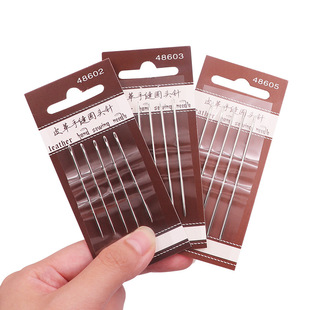 Leather Round Pins 5 Pack for Hand Stitches Hand DIY Tools Leather Hand Stitches