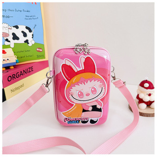 New Women's Shoulder Bag Fashion Rabbit Case Bag Girl's Mobile Phone Bag Large Capacity Cartoon Bag EVA Crossbody Bag for Women