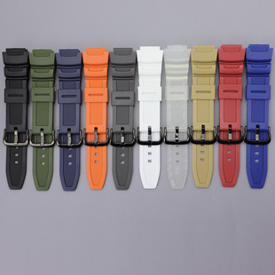 18mm Convex Electronic Watch with AE-1000/1200 Strap Rubber AQ-S810W Strap W-218 Male