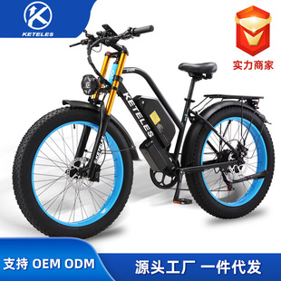 Cross-Border Factory Customization Keteles Xf4000 Electric Bicycle Oil Brake Electric Vehicle Snowmobile Moped