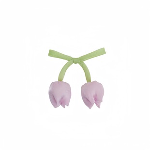 Tulip flower bud accessories handmade three-dimensional decorative clothes skirt corsage jewelry clothing decorative flowers
