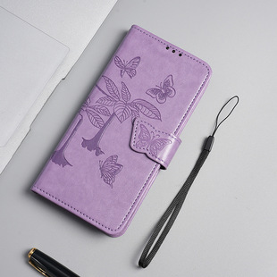 Vivo S19 Pro Special Mobile Phone Case Butterfly Embossed Leather Bracket Anti-fall Flip Leather Case Cross-border Hot Sale
