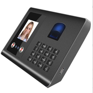 FA01 attendance machine fingerprint punch-in machine Face facial recognition Chinese and English Spanish face brush work upgraded version