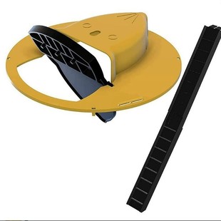 Reuse Flip Mouse Trap Automatic Barrel Lid Trap Reset Artifact Indoor Household Trap Mouse Cage