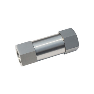 Internal thread check valve H13X-160P internal wire split high pressure check valve hexagonal high temperature filter check valve