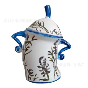 Cross-border Amazon New Canister with Attitude Attitudinal Jars Food Jars Polo Dot