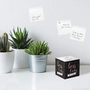 Creative Colorfulful Side Sticky Notes with Pictures, Customized Logo Paper Brick Sticky Notes, Advertising Side Printing Patterns, N Times Stickers