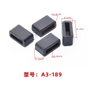 Factory in stock plastic small square buckle hanging clock hanging rope webbing second gear small mouth buckle non-slip cotton rope buckle