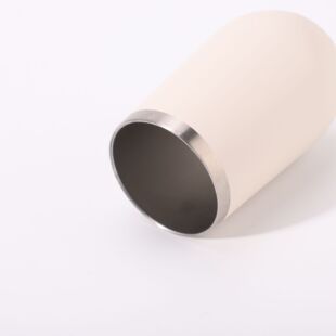 New 304 Stainless Steel Thickened Thermos Cup Large Capacity Double Layer Vacuum Coffee Cup Household Eggshell U-shaped Drinking Cup