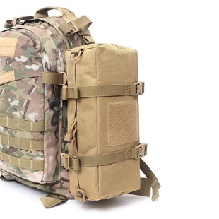 Explosive outdoor large sundries storage bag waterproof tactical accessories sports waist bag molle accessories medical bag