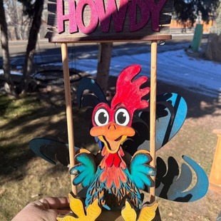 Новый ANIMAL WINDSPINNER COURTYARD DECORATION Ветряная мельница двор арт-деко