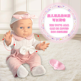 12 inch vinyl doll set cross-border hot source factory foreign trade wholesale for simulation baby rebirth doll