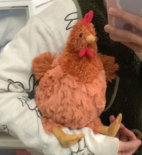 Chicken Cute Cecil Hen Clooney Cock Doll Doll Plush Toy Doll