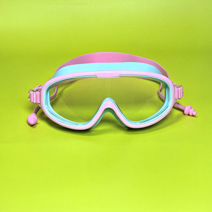 Children's Goggles Boys HD Anti-fog Waterproof Swimming Cap suit Girls Professional Swimming Diving Glasses Equipped Full Set