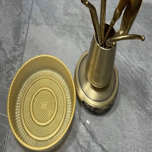 Round PP Thickeneded Golden Large Mooncake Base