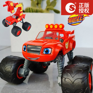 В наличии ChaoSheng Cyclone Battle Team Toy Детская модель робота-автомобиля-монстра из сплава, трансформирующего скорость.