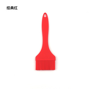 In stock silicone oil brush high temperature resistant barbecue oil sweeping kitchen large brush household lint-free oil wiping baking tool