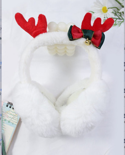 Christmas headdress Christmas hairband children adult cute decorative hairpin luminous ornaments elk horn headband hair accessories