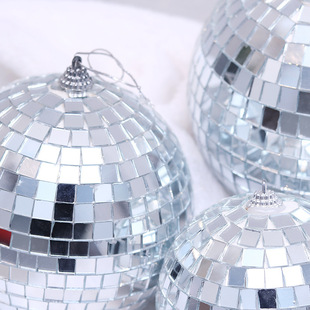 Mirror Ball Stage Wedding Bar Kvt Decoration Disco Ball Popular Laser Ball Birthday Cake Decoration