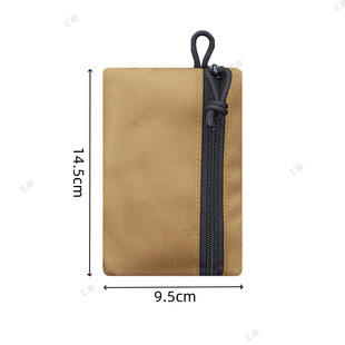 Outdoor Mini EDC Convenient Portable Change Card Storage Bag Multi-function Key Coin Carrying Portable Device