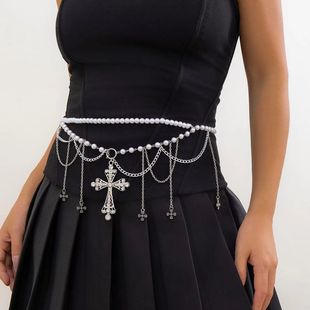 Pure Desire Butterfly Waist Chain Necklace Dual-use Bohemian Navel Chain High-end Jeans Accessories Photo Accessories