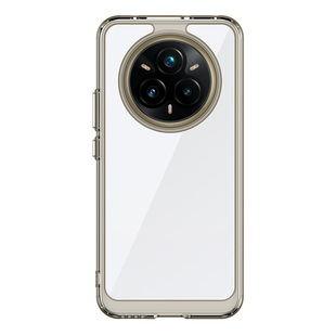 For Realme 14 Pro Phone Case Realme 14X Transparent Acrylic Space Shell Independent Button Case