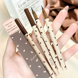 Biya Biya Xunyi Eyelash Pen Lasting Waterproof Sweat-proof Thin Head No Sizziness Eyelash Lying Silkworm Eyeliner Pen