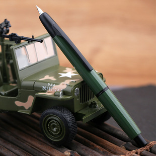 Mjohn Final Carpenter A2 Press Type Telescopic Pen Press Tip Injection Molding Lightweight Edition Student Practising Pen