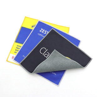 Double-layer Composite Towel Tea Cloth Absorbent High-grade Thickened Towel Cloth Microfiber Printing Digital Camera Cleaning Cloth
