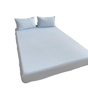 New Winter Washed Clouds Cotton Solid Color Single Sheet Series Soft and Comfortable Skin-Friendly Household Bedding for Students