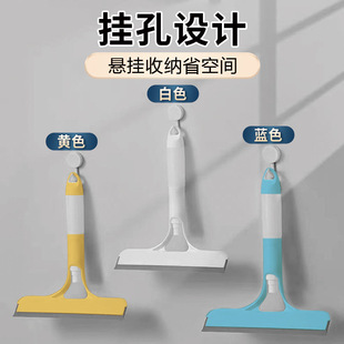 Multi-functional liquid-adding glass scraping double-sided scrubbing window bathroom mirror scraping brush free of disassembly and washing with watering can cleaning brush