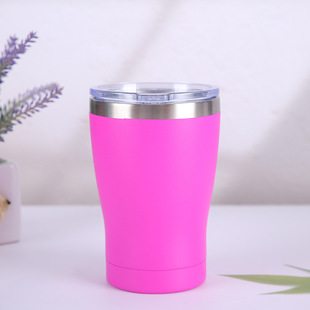 370 ml waist Car Cup 304 stainless steel vacuum Cup cross-border foreign trade gift Cup