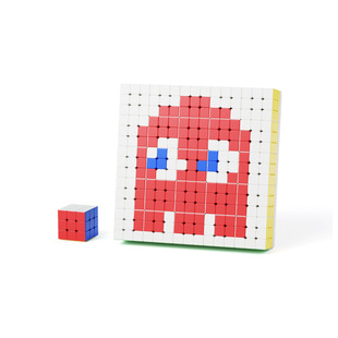 Yongjun Rubik's Cube Puzzle Art Gallery Color 5*5 suit Rubik's Cube Wall Creative Enlightenment Variables Watch Educational Toys