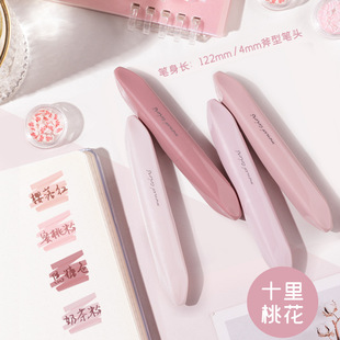 Highlighter Pen Pure Desire Collection Society Fluorescent Color Marker Pen Students Use Color Fluorescent Marker Pen to Draw Key Light Color Department