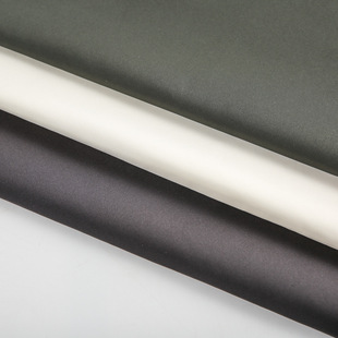 Spring and Summer 50D/75D/100D Three-In-One Fabric Pure Color Clothing Fabric High Density Polyester Fabric Clothing Fabric